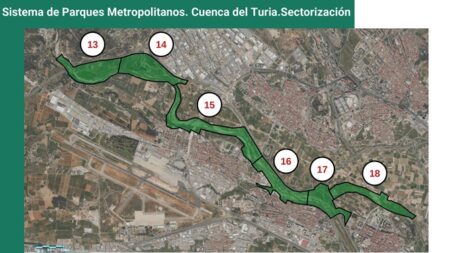 Valencia impulsa un gran sistema metropolitano de parques inundables